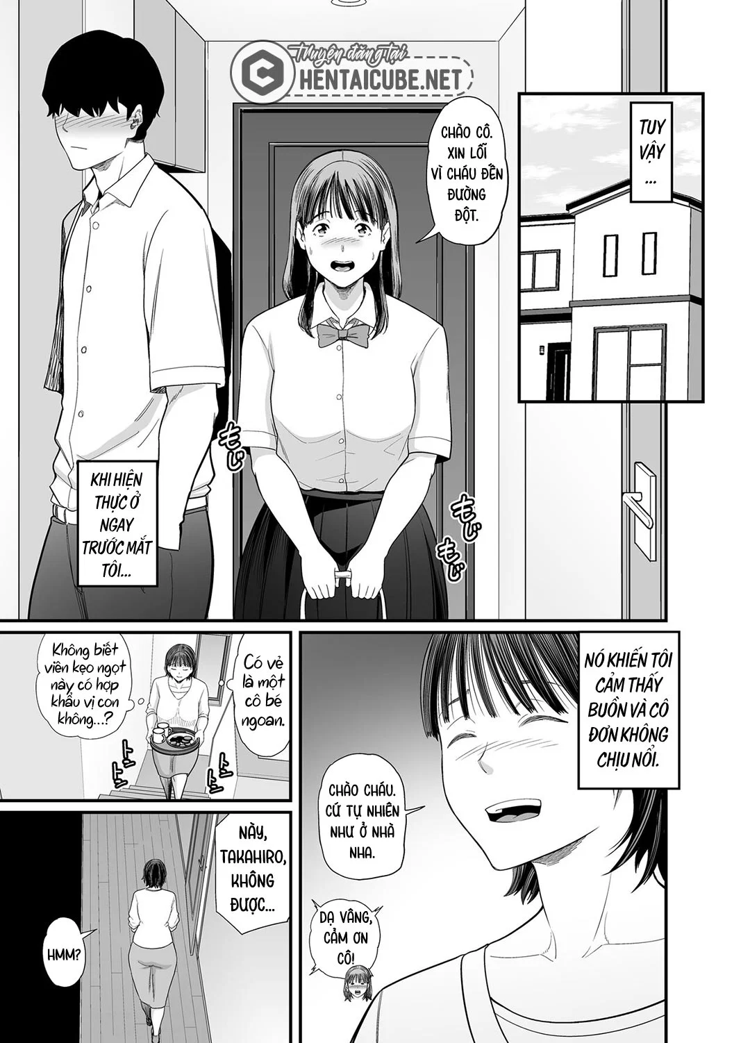 Mẹ đang cố dụ dỗ mình sao? | Okaa-san Boku no Koto Sasotterun Daro? - Ch. 02 trang 10