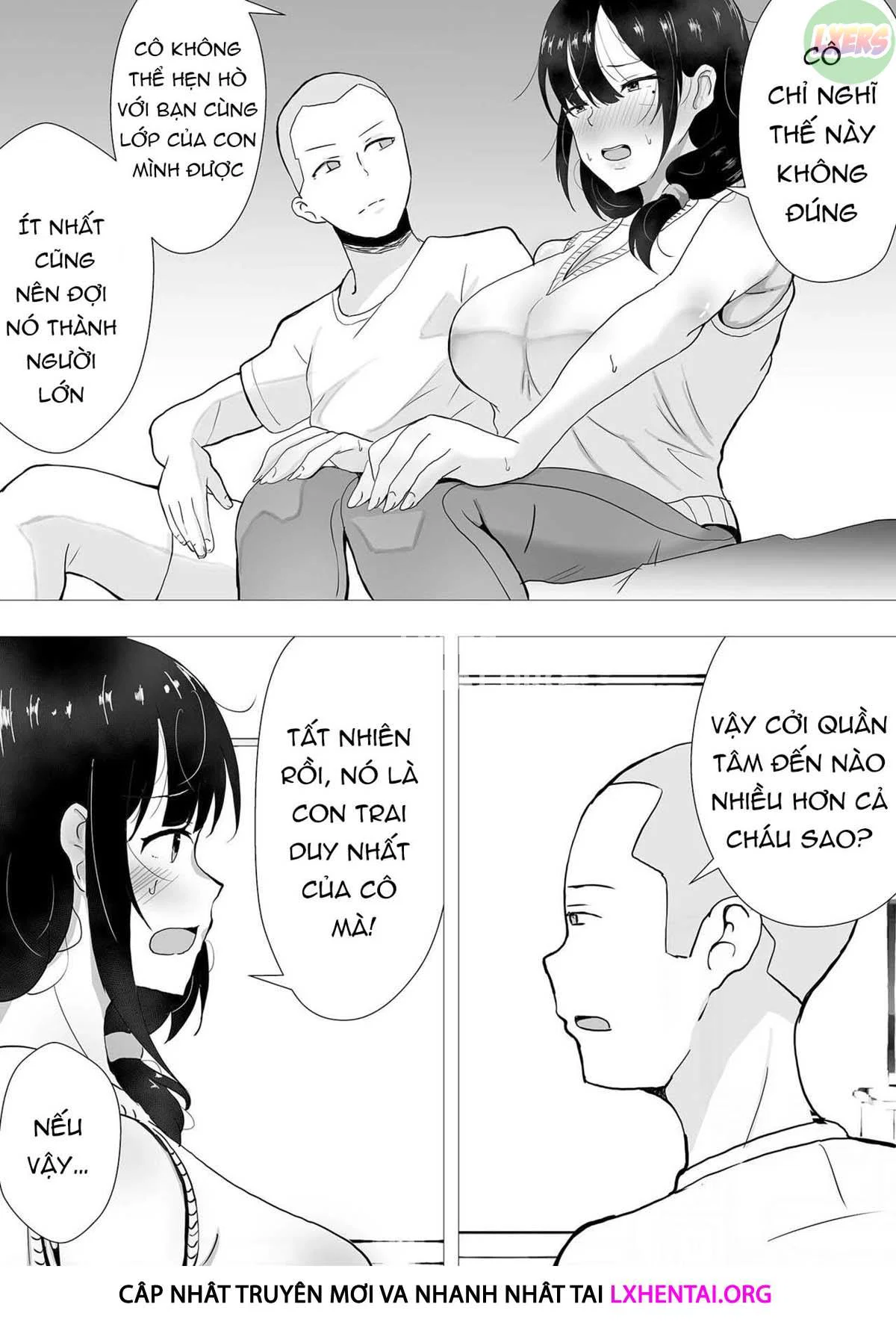 Mẹ tôi là bạn gái của thằng bạn tôi - Chap 02 trang 10