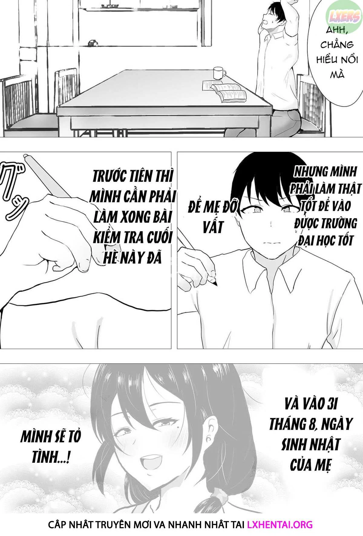Mẹ tôi là bạn gái của thằng bạn tôi - Chap 02 trang 13