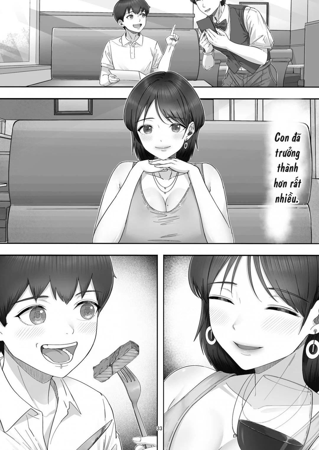 Khi tôi gọi gái gọi, mẹ tôi thực sự đã xuất hiện - Oneshot trang 34