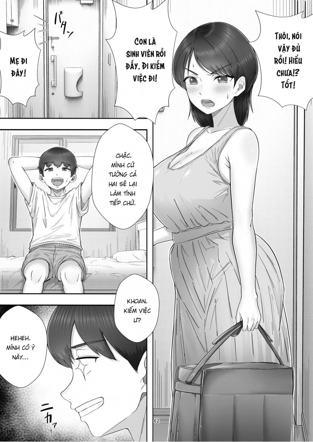 Khi tôi gọi gái gọi, mẹ tôi thực sự đã xuất hiện - Oneshot trang 63