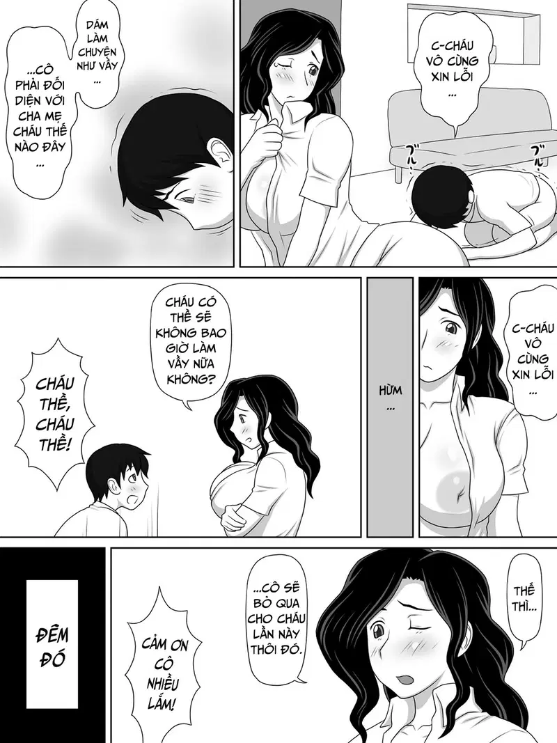 Mẹ tôi quá thân thiện với đứa bạn thân - Oneshot trang 12