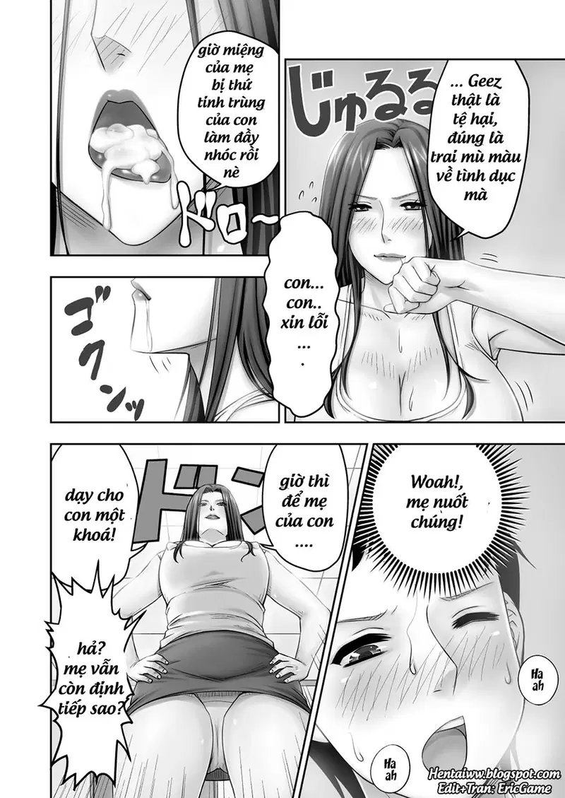Mất zin với mẹ – cựu người mẫu áo tắm - Oneshot trang 13