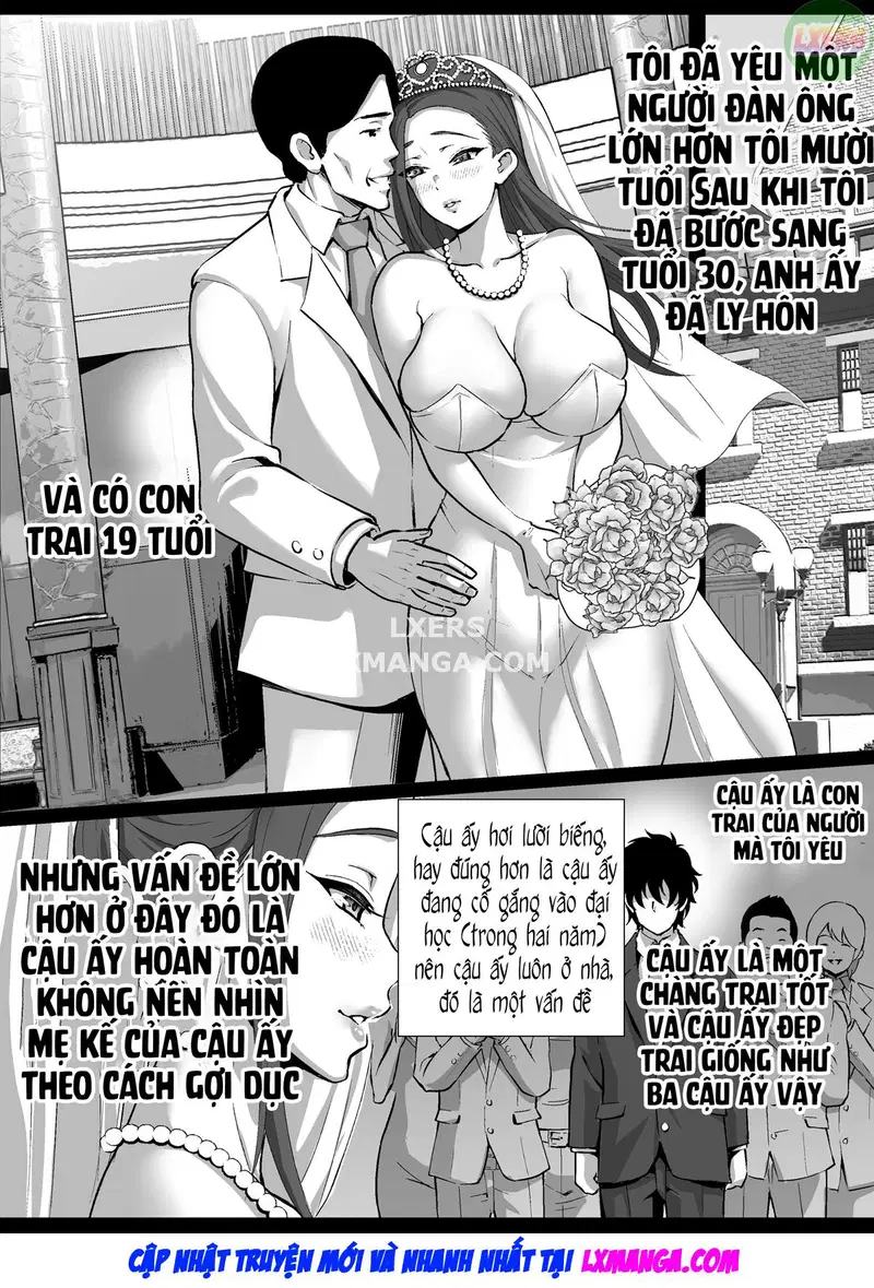 Mẹ kế ngực khủng giúp tôi học - Oneshot trang 8