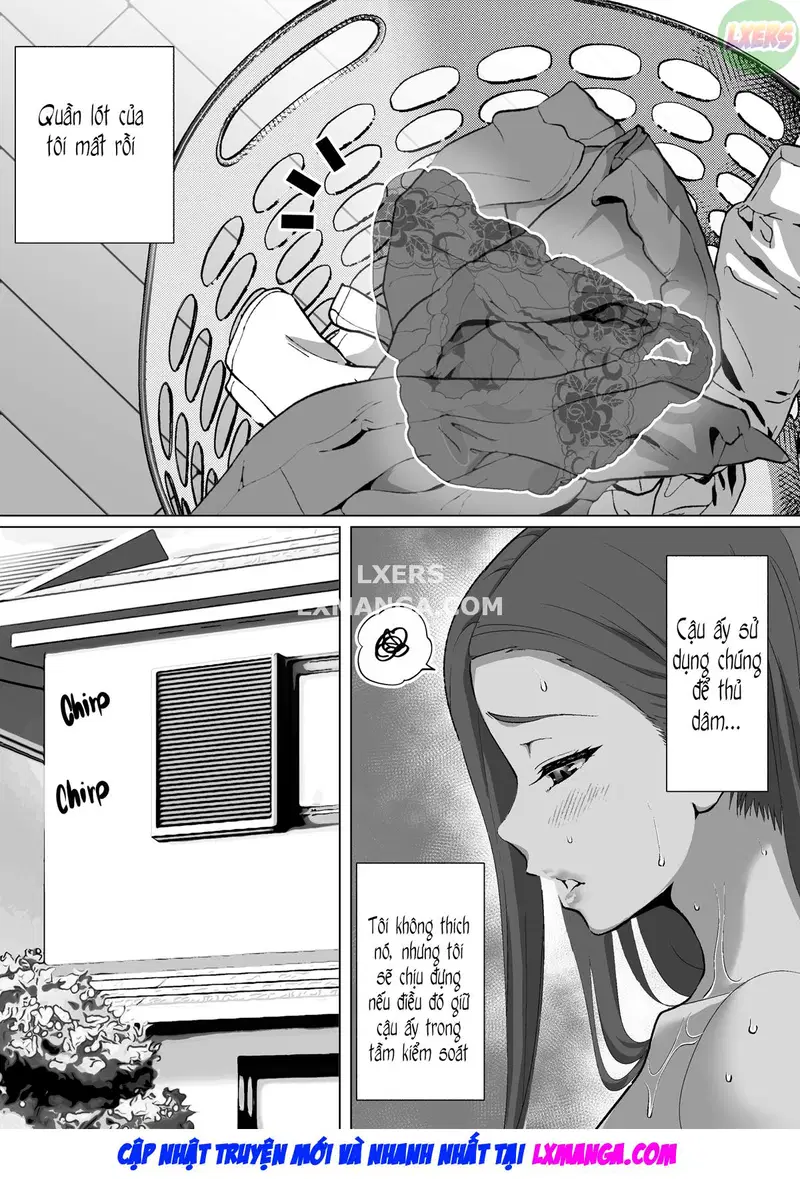 Mẹ kế ngực khủng giúp tôi học - Oneshot trang 10