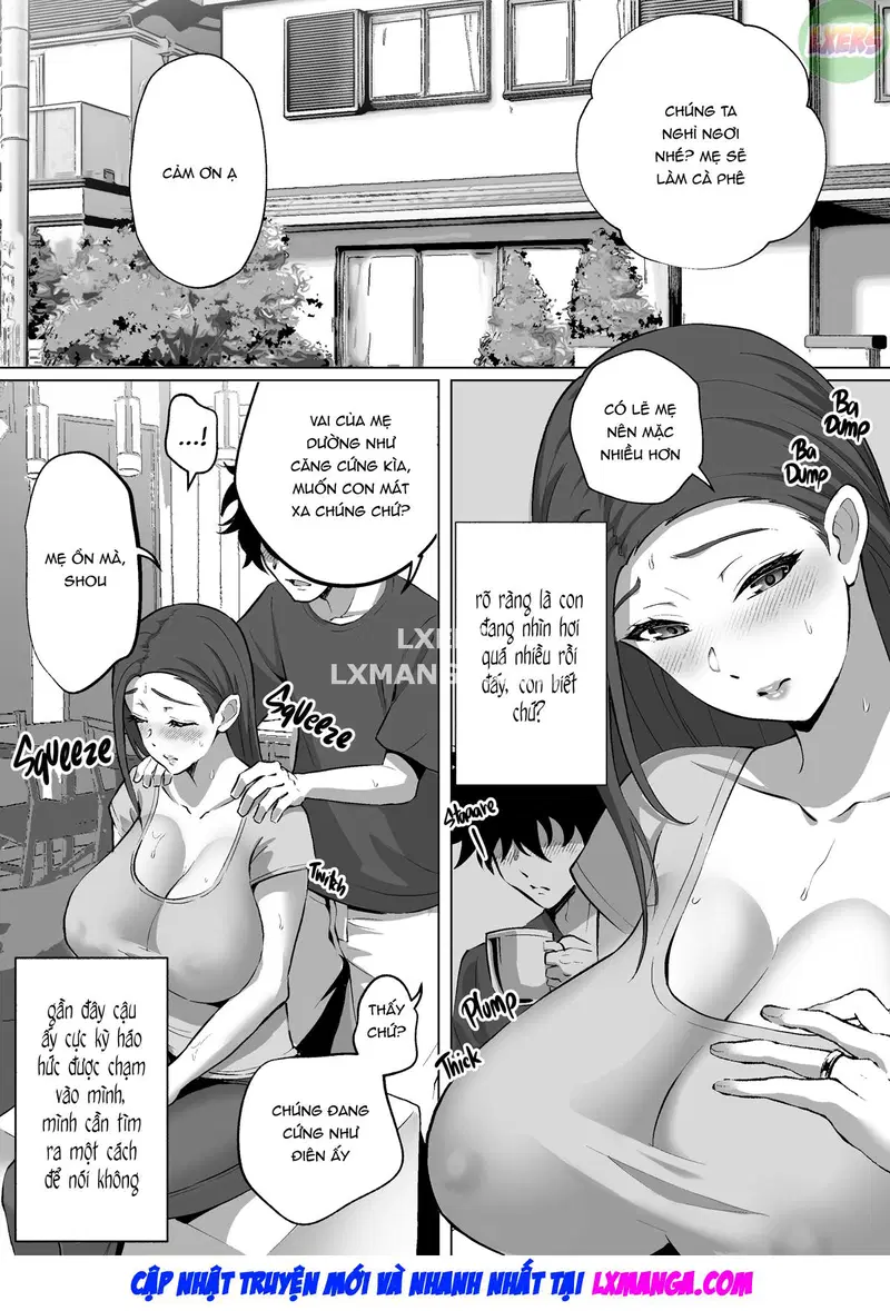 Mẹ kế ngực khủng giúp tôi học - Oneshot trang 13