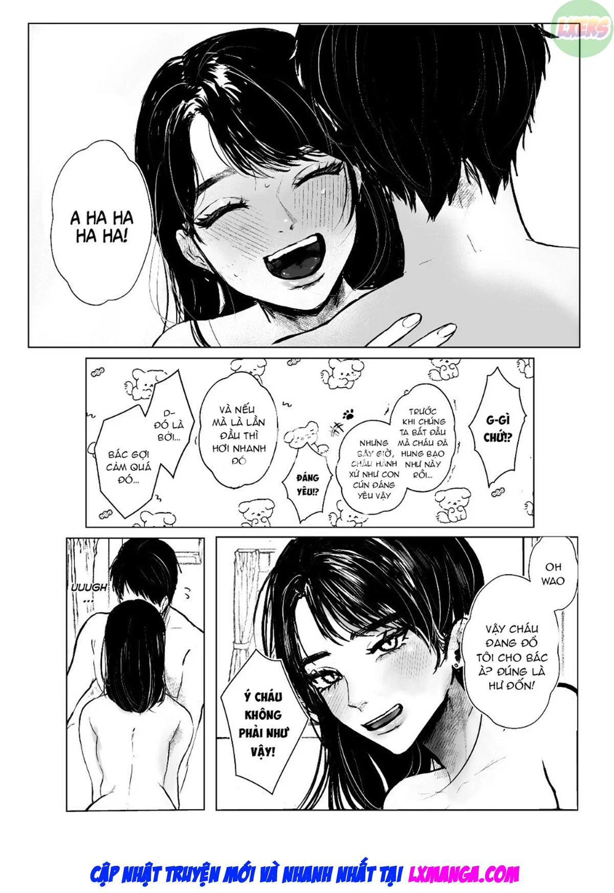 Nhảy bổ vào người dì nóng bỏng - Oneshot trang 31