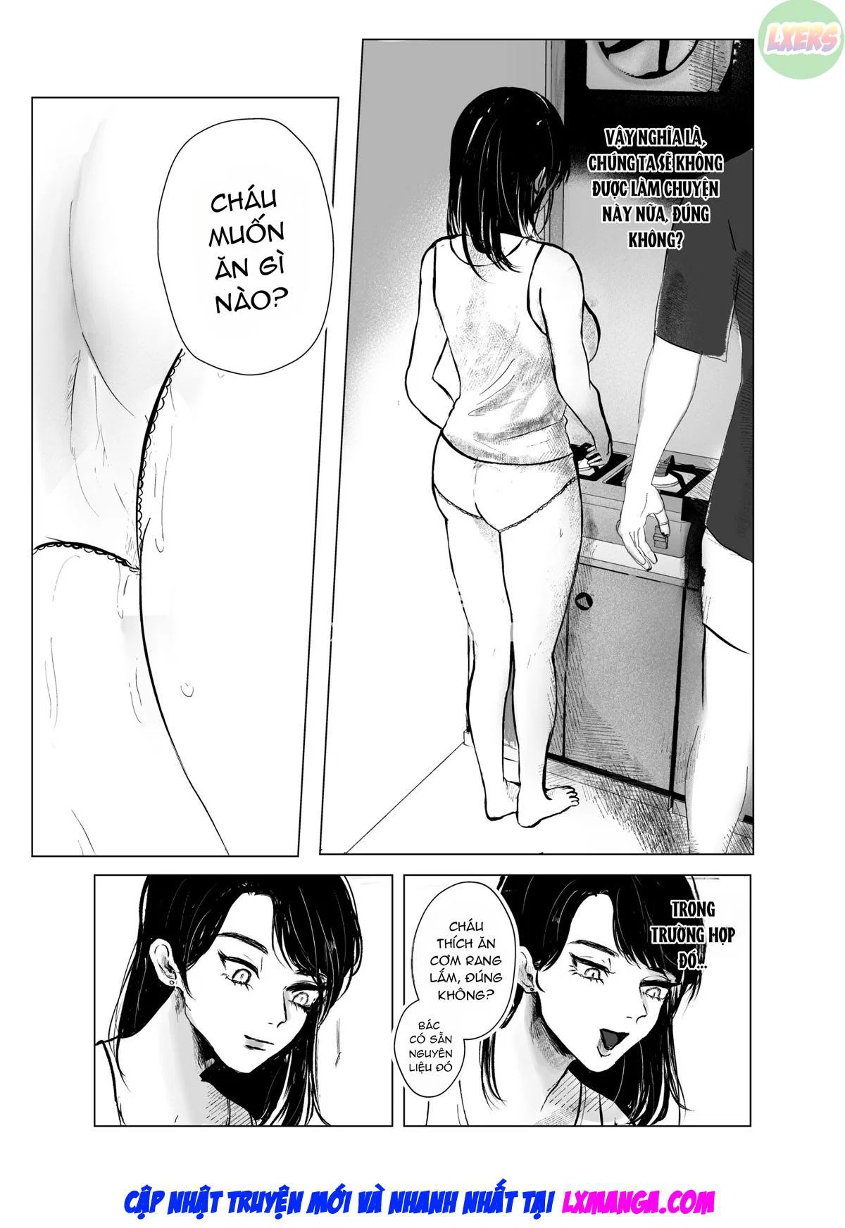 Nhảy bổ vào người dì nóng bỏng - Oneshot trang 34