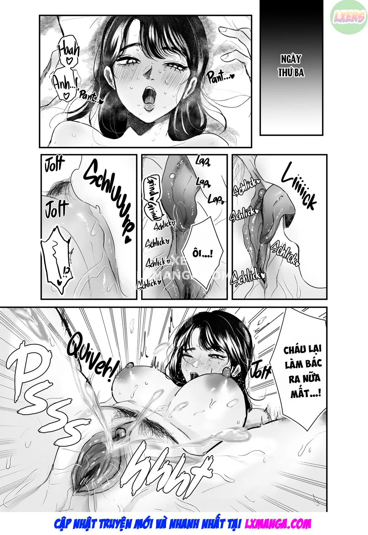 Nhảy bổ vào người dì nóng bỏng - Oneshot trang 41