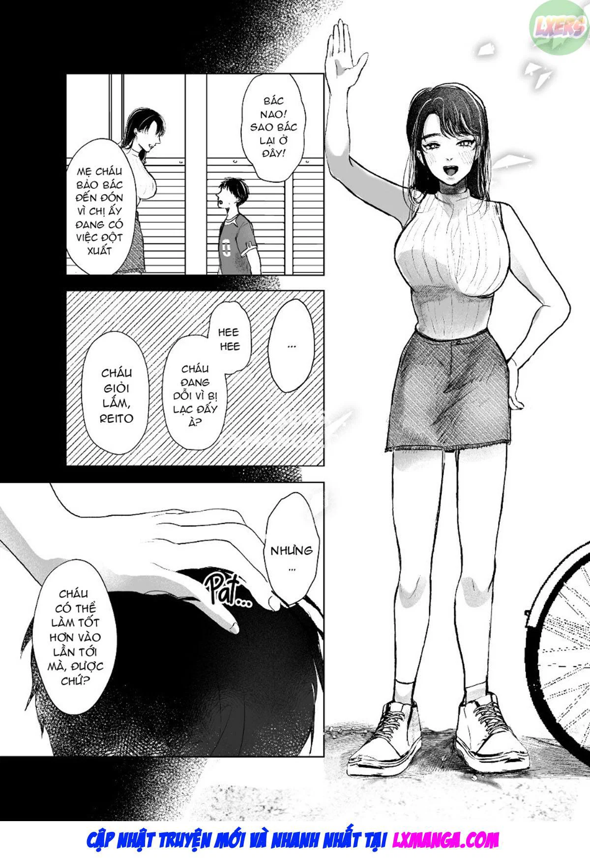 Nhảy bổ vào người dì nóng bỏng - Oneshot trang 51