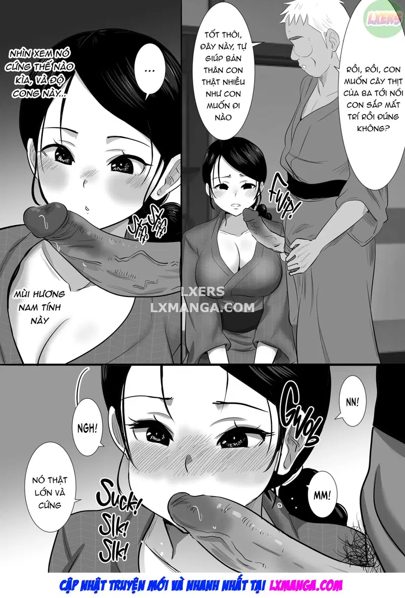 Nghiện cây gậy của cha chồng - Oneshot trang 33