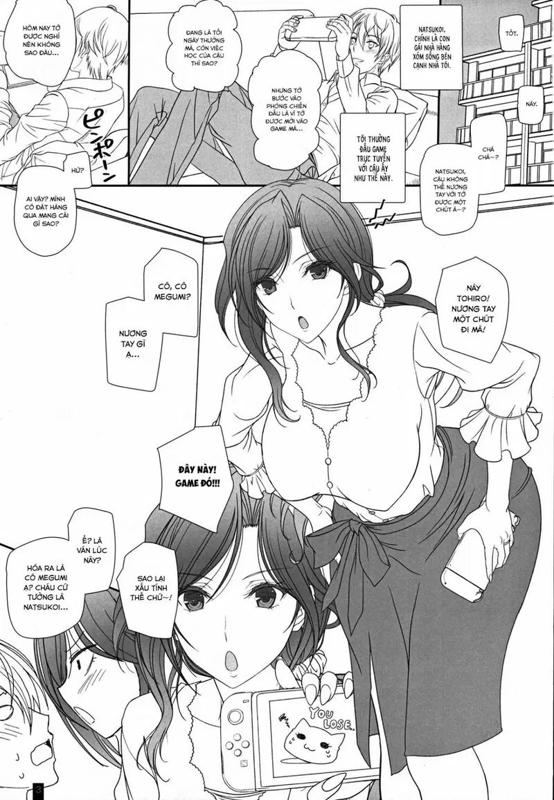 Tình yêu với cô Megumi hàng xóm - Oneshot trang 3