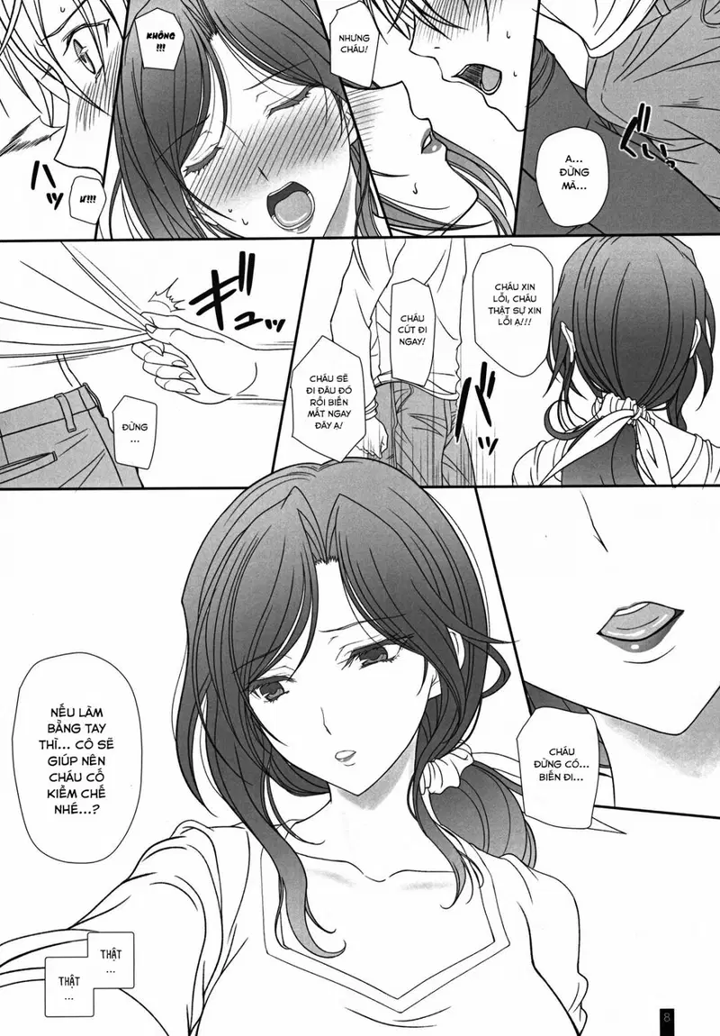 Tình yêu với cô Megumi hàng xóm - Oneshot trang 8