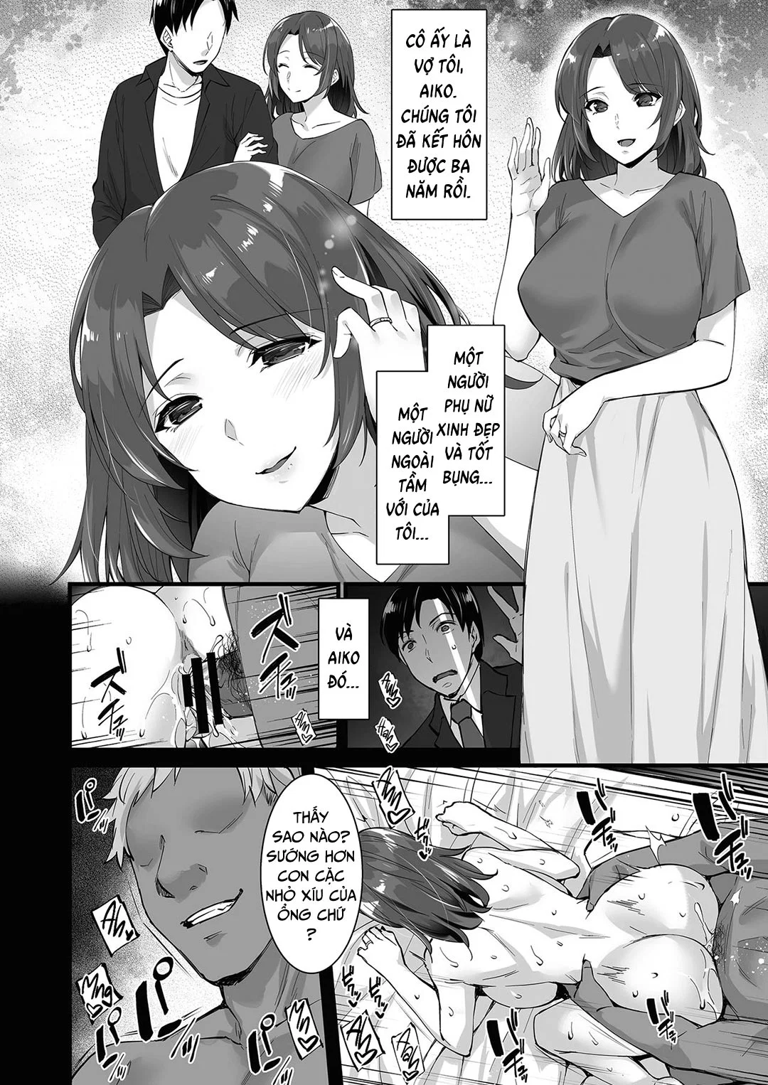 Phát hiện vợ tôi đang làm tình với thằng em trai - Oneshot trang 2
