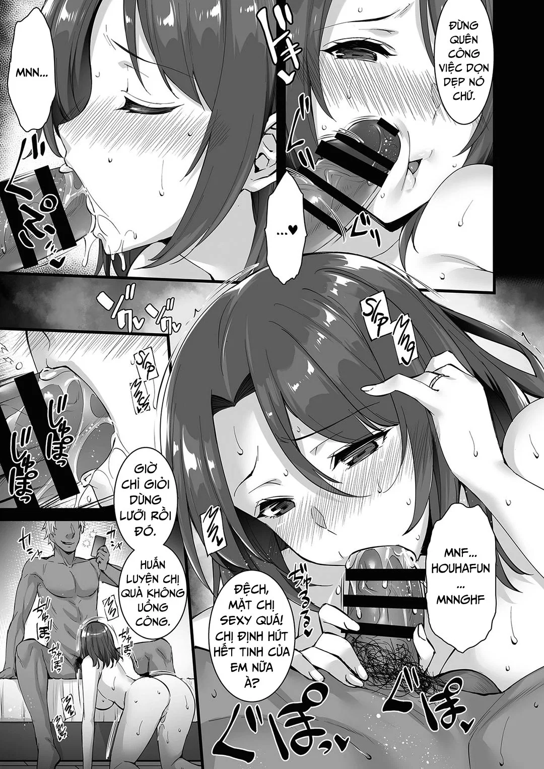 Phát hiện vợ tôi đang làm tình với thằng em trai - Oneshot trang 7