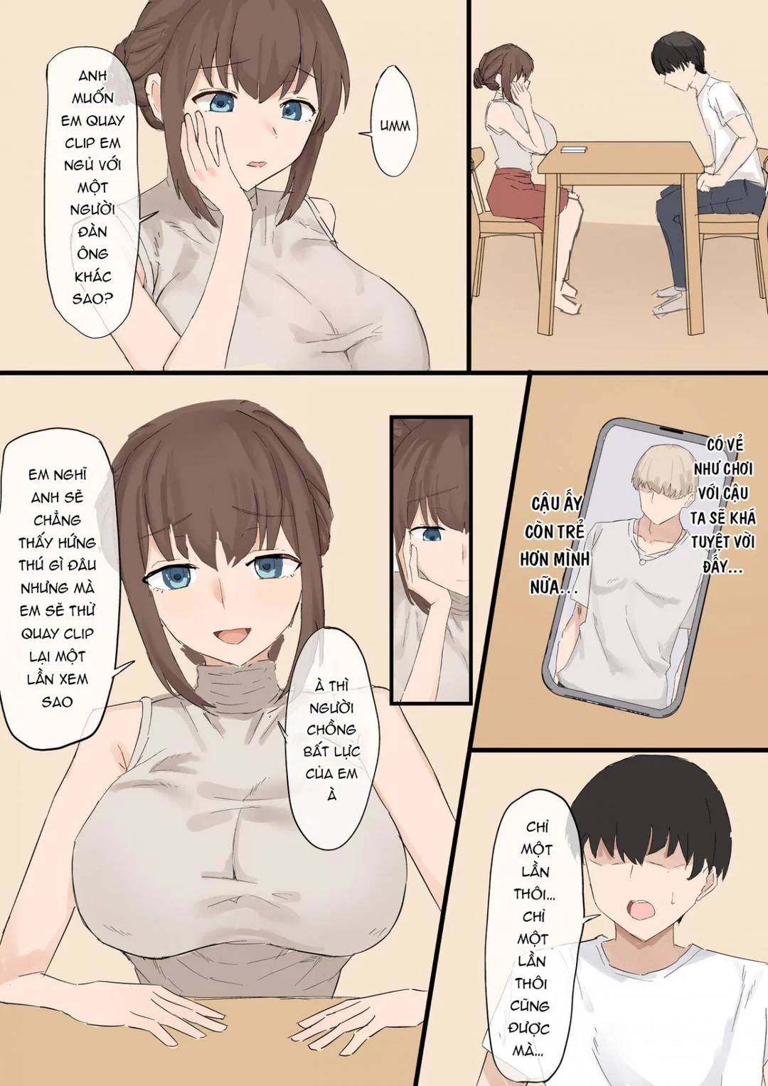 Thích vợ cắm sừng mình - Oneshot trang 5