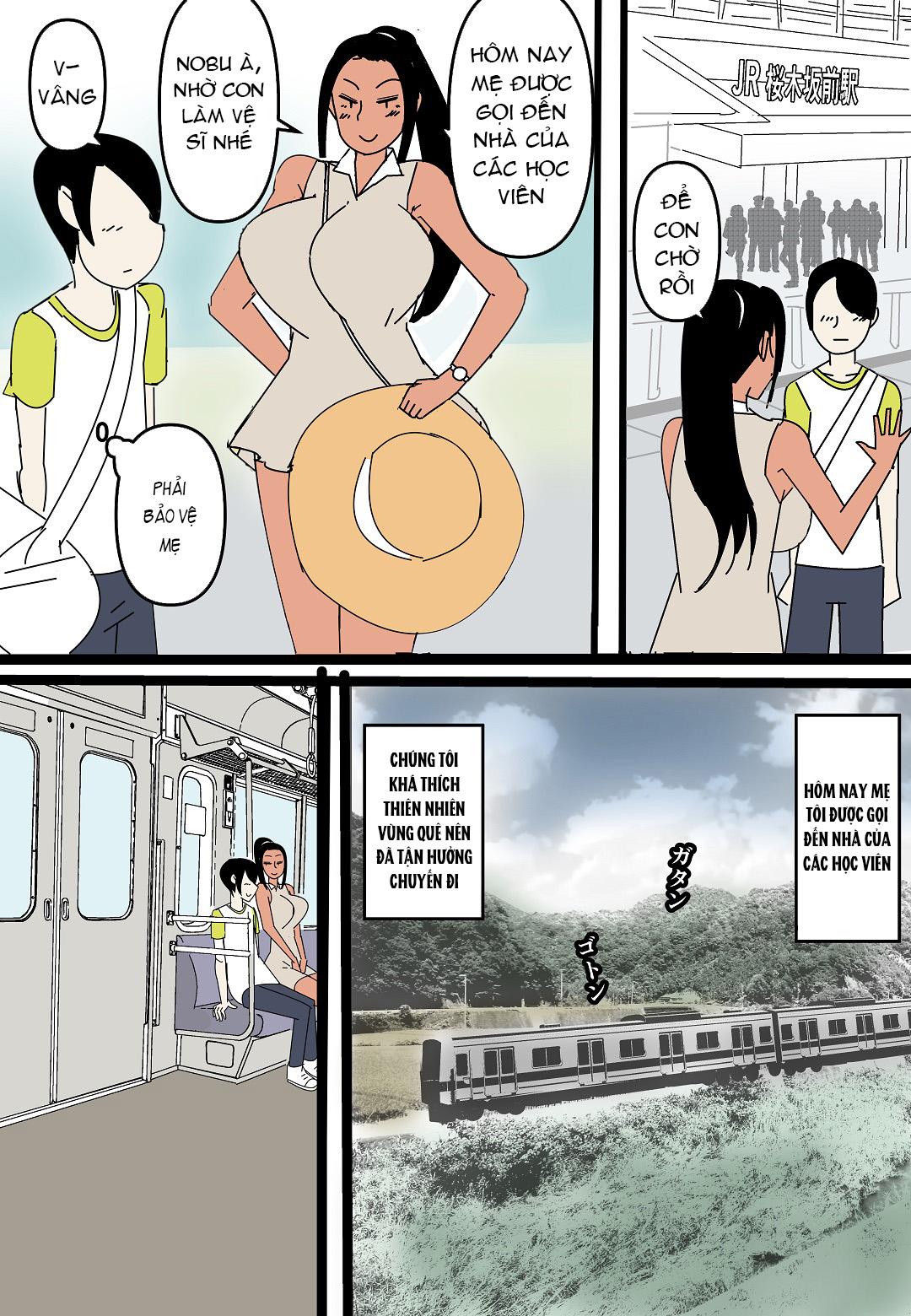 Làm ơn đừng làm gì xấu xa với mẹ tôi! - Oneshot trang 32