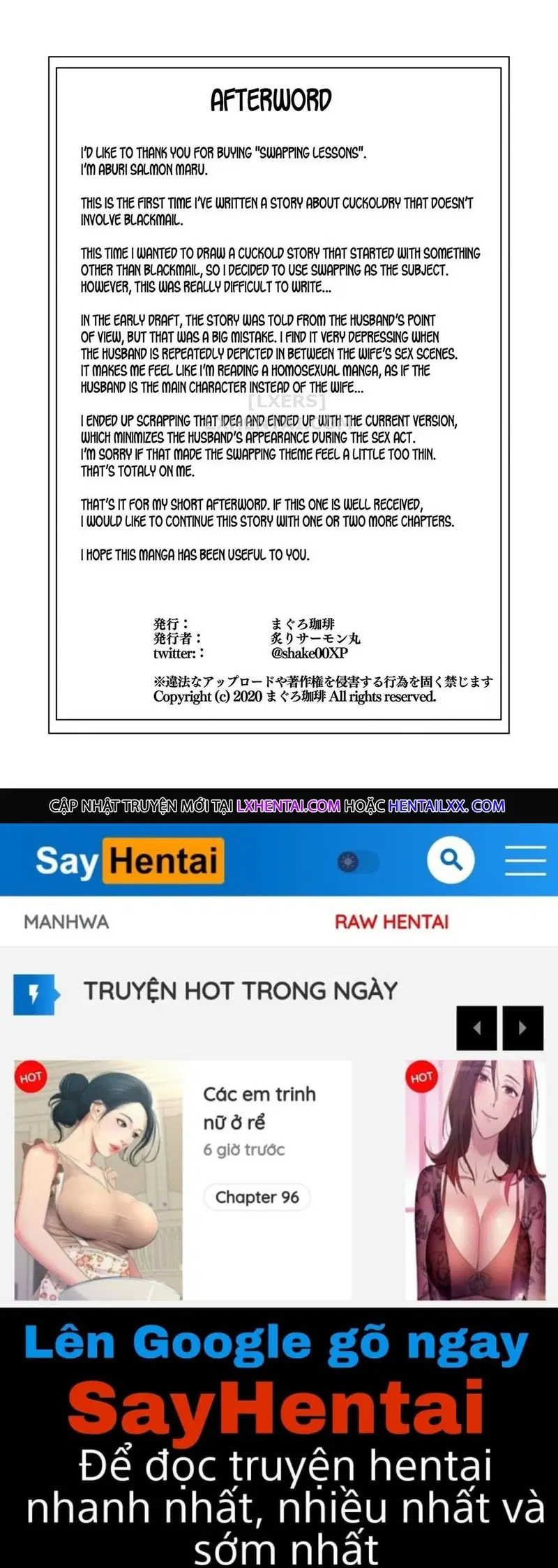 Hoán đổi vợ - Oneshot trang 57