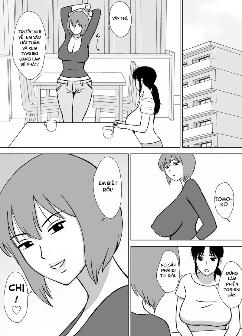 Mẹ và dì là bạn tình của tôi - Oneshot trang 3