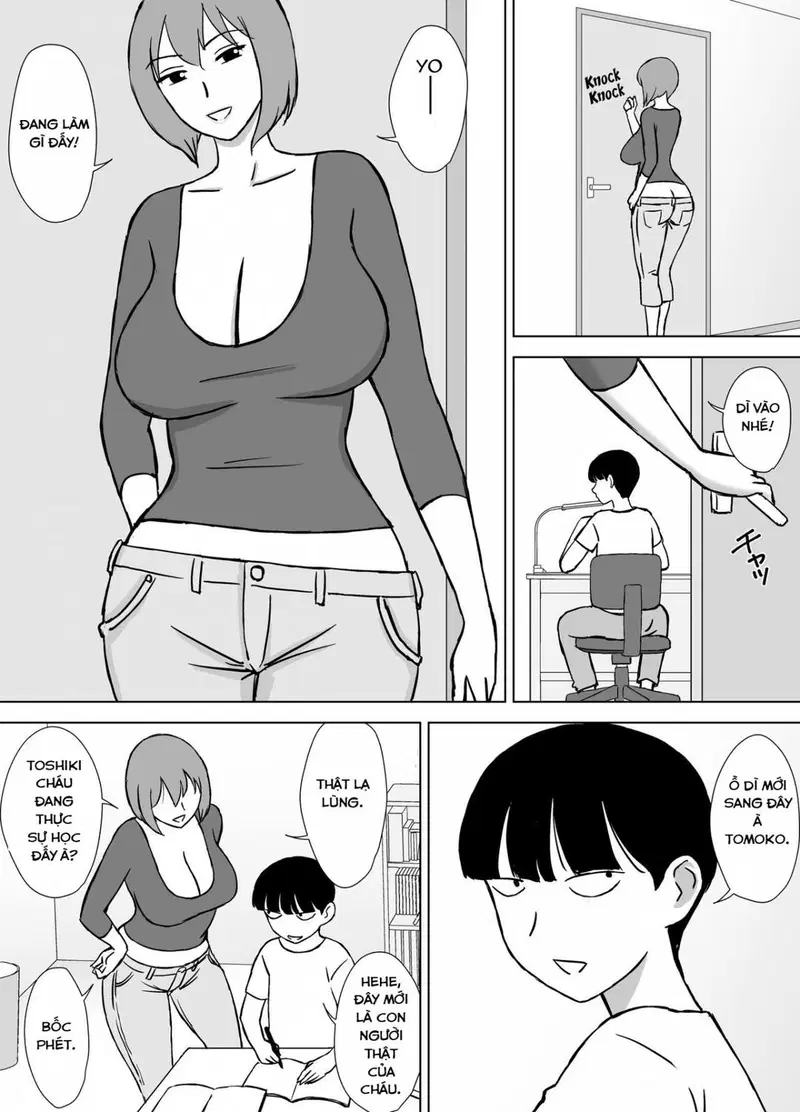 Mẹ và dì là bạn tình của tôi - Oneshot trang 4
