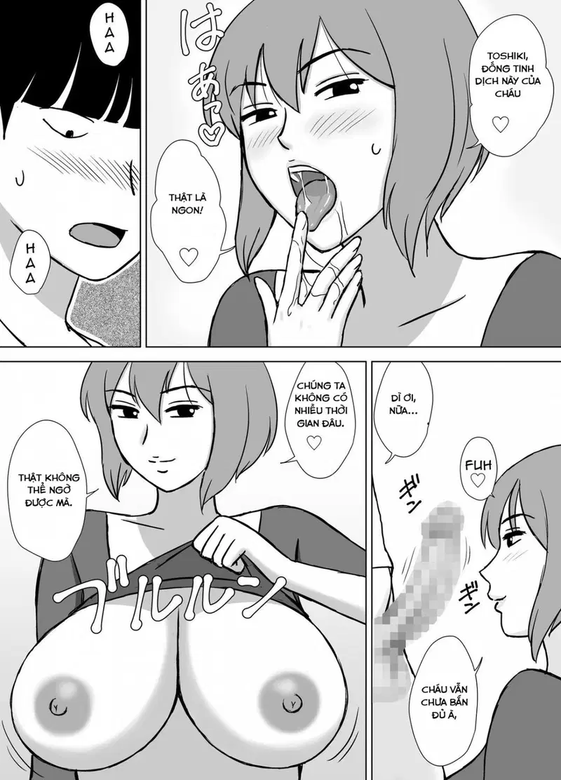 Mẹ và dì là bạn tình của tôi - Oneshot trang 11