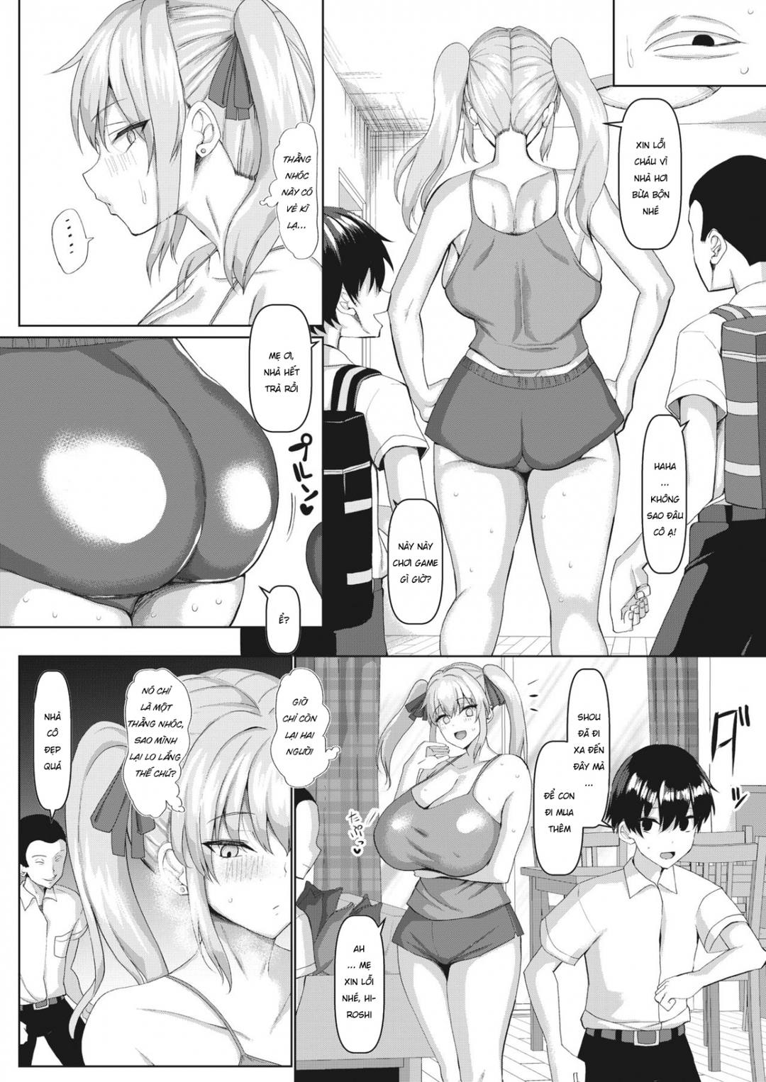 (Mẹ bạn) Muchimuchi Mama Bundori Daisakusen - Oneshot trang 4