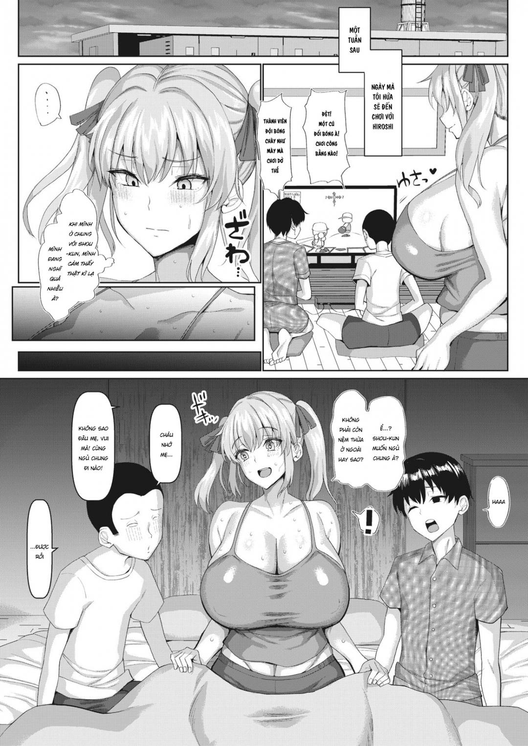 (Mẹ bạn) Muchimuchi Mama Bundori Daisakusen - Oneshot trang 11