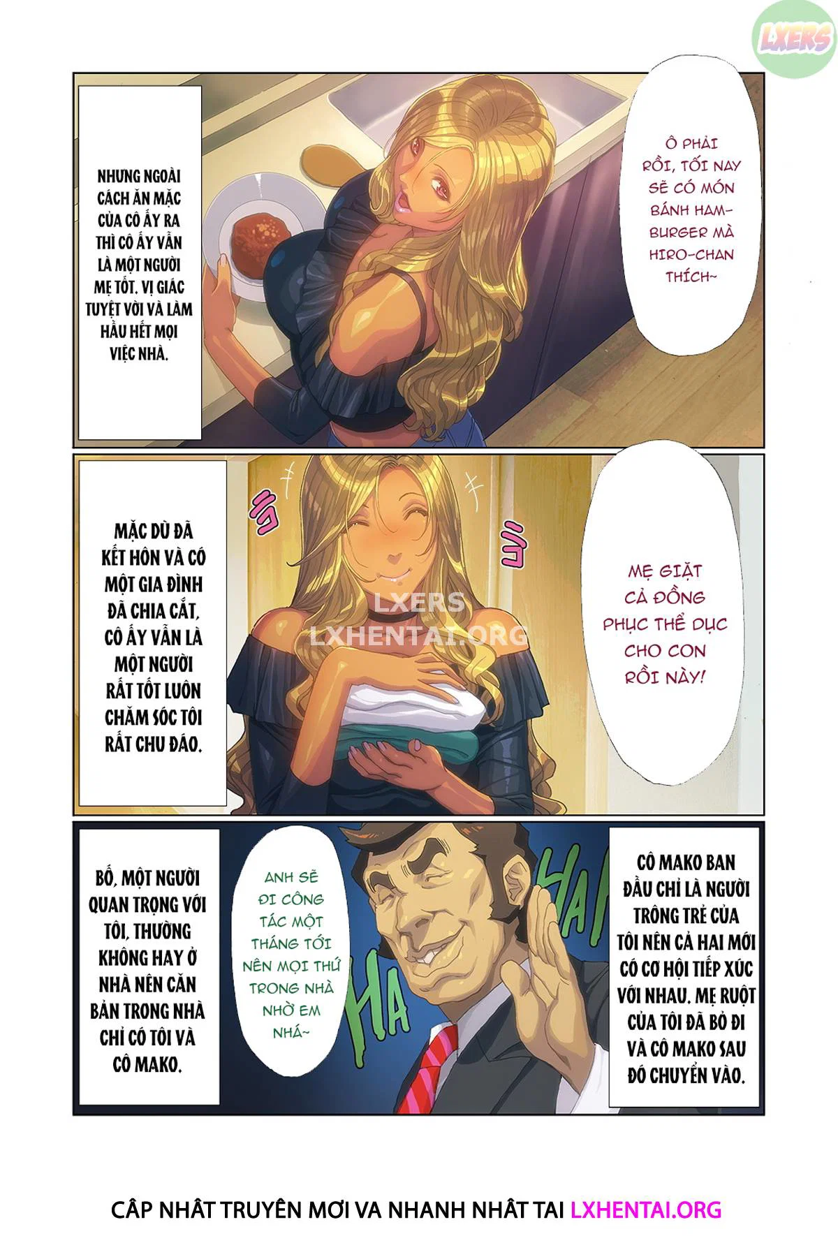 Bà mẹ kế gal của tôi - Chap 01 trang 5
