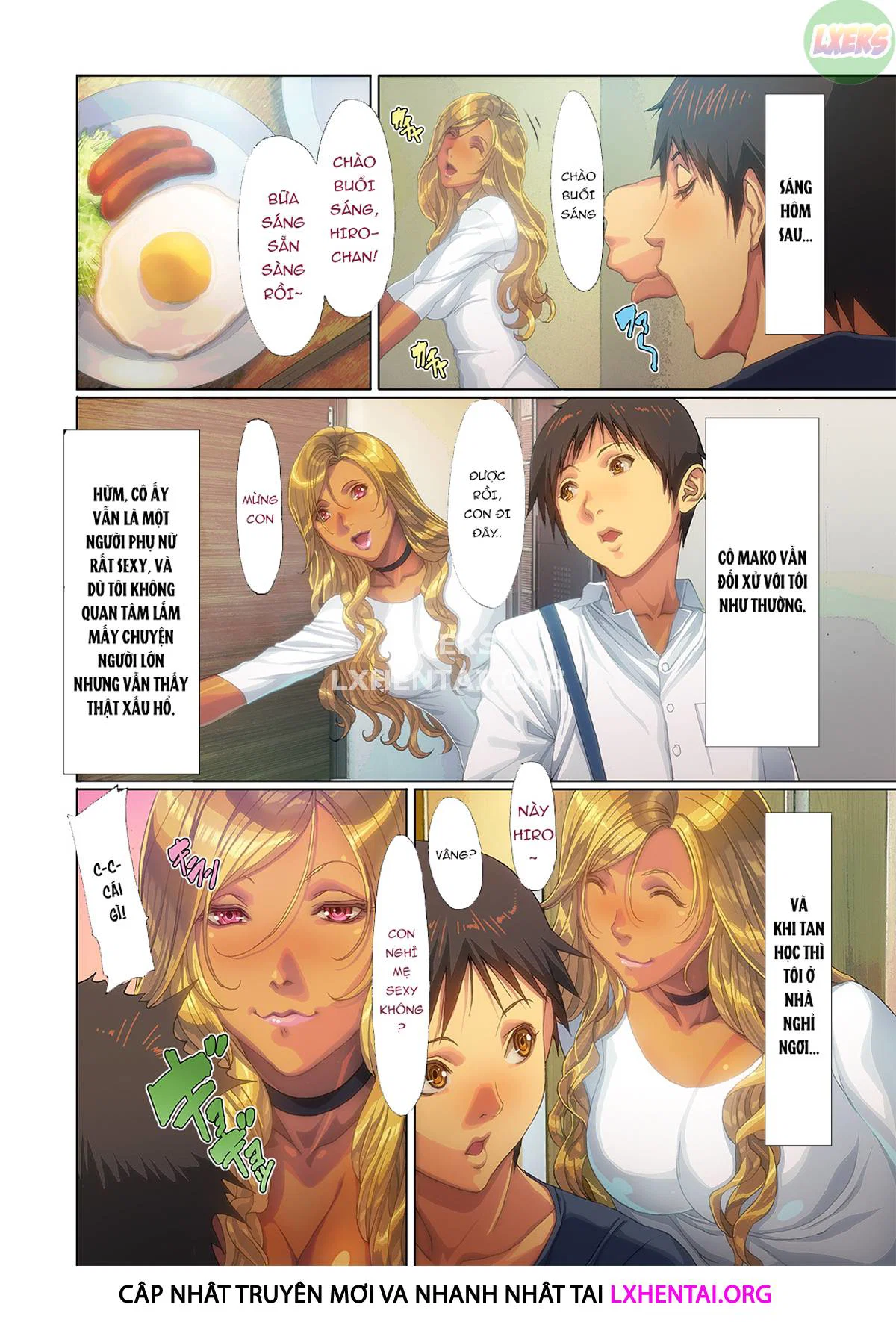 Bà mẹ kế gal của tôi - Chap 01 trang 8