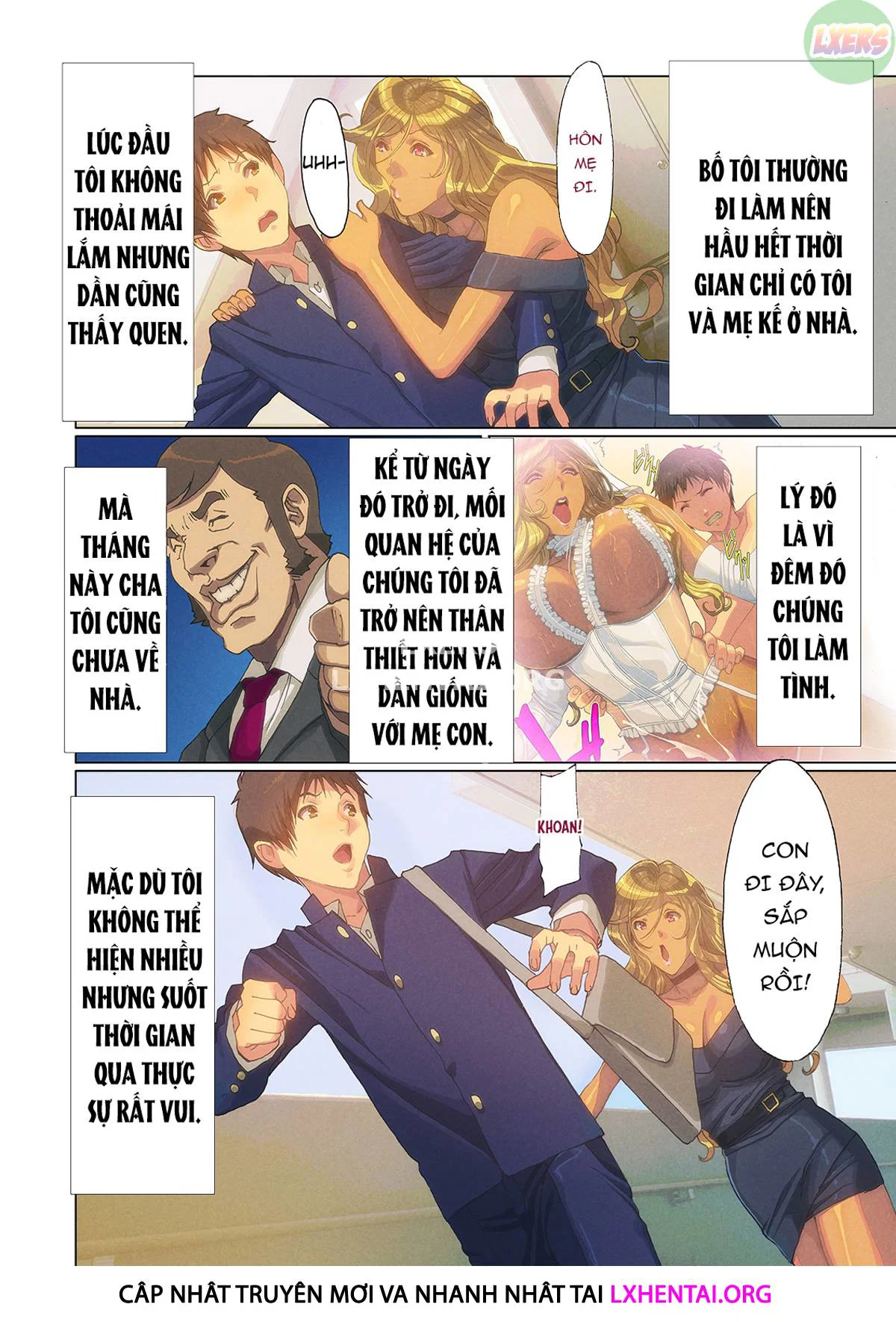 Bà mẹ kế gal của tôi - Chap 02 trang 7