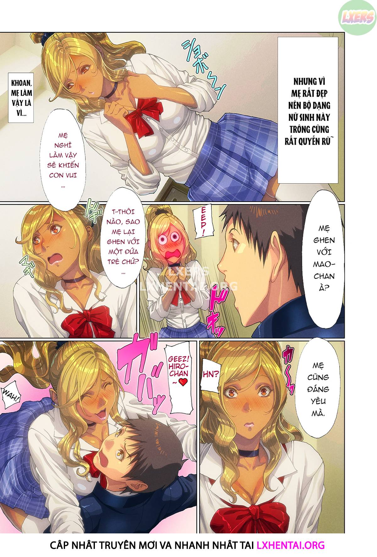 Bà mẹ kế gal của tôi - Chap 02 trang 12