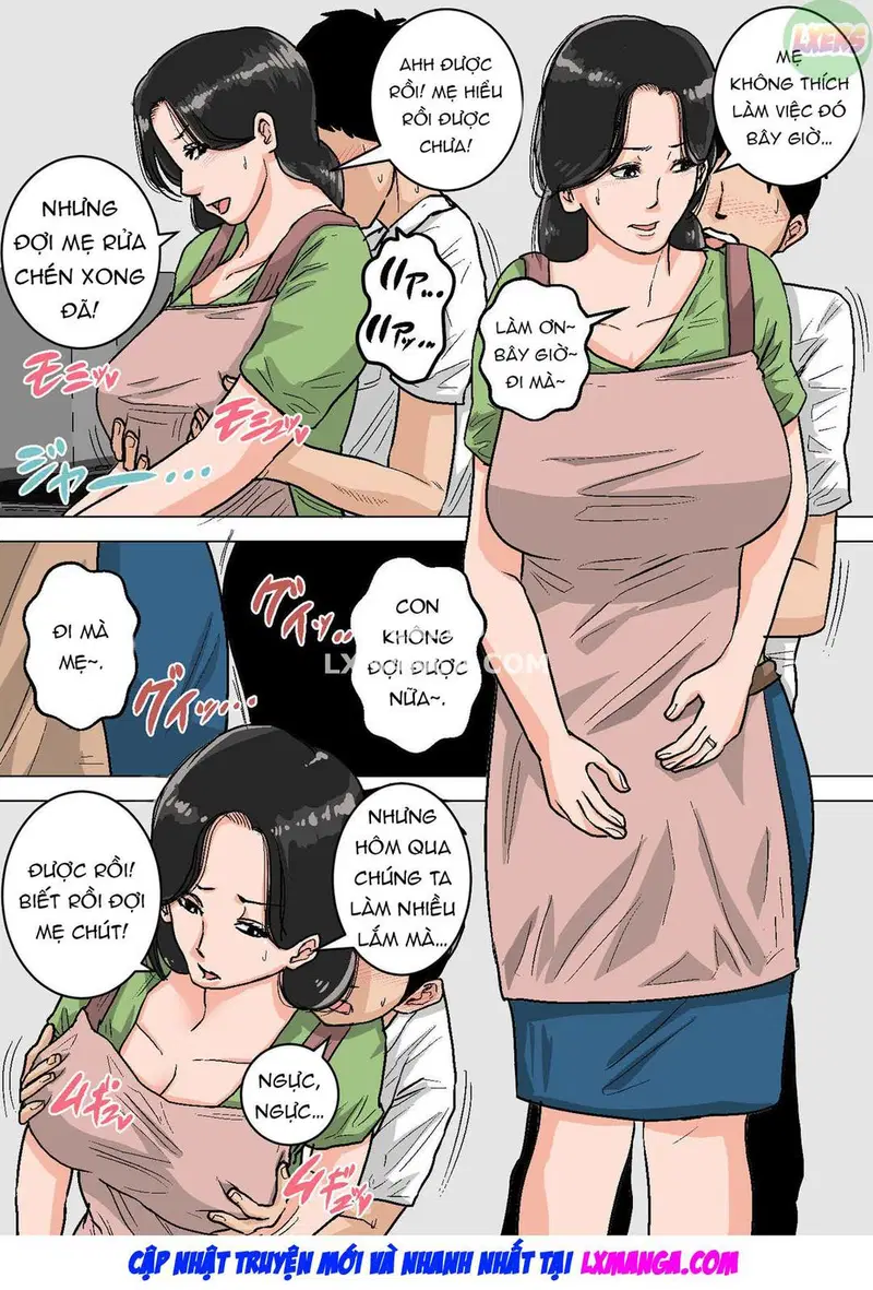 Bắn vào trong mẹ mỗi ngày - Oneshot trang 4