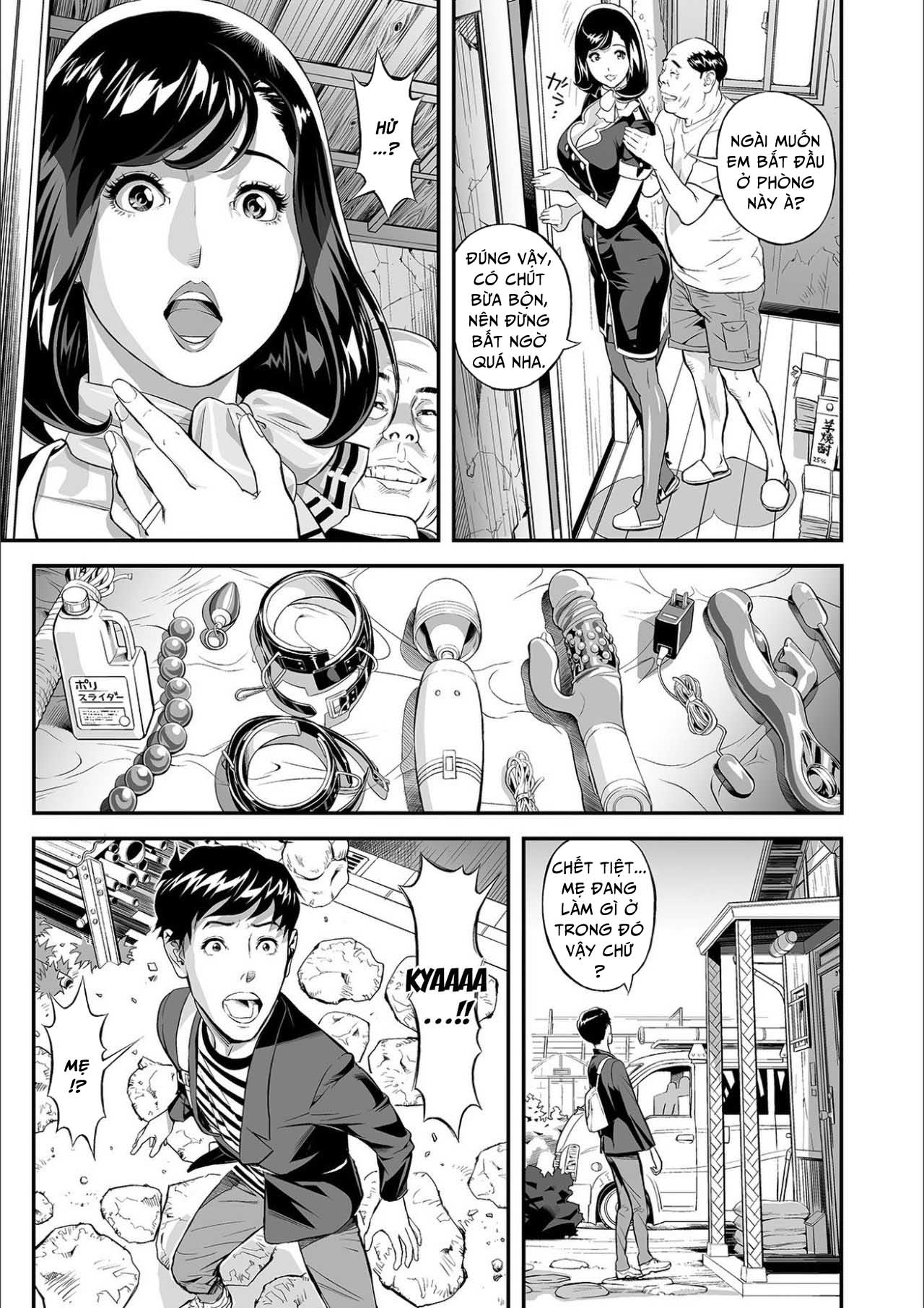 Tôi đi theo dõi mẹ mình. - Oneshot trang 9