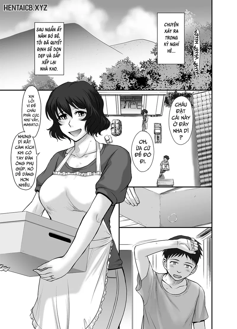 Kỳ nghỉ hè bỏng tay của dì cháu tôi - Oneshot trang 2