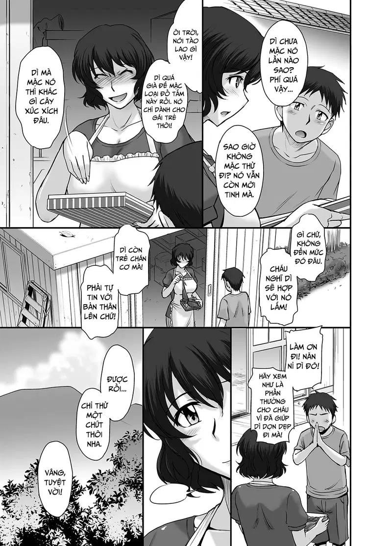 Kỳ nghỉ hè bỏng tay của dì cháu tôi - Oneshot trang 4