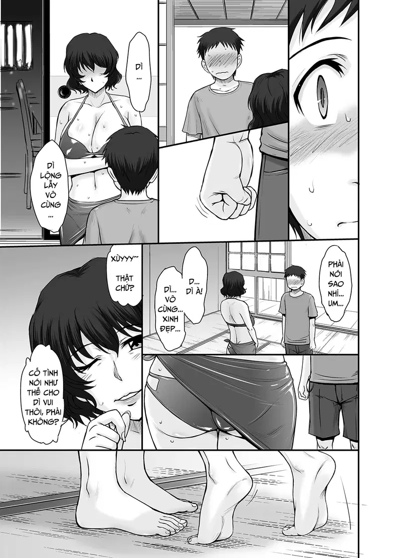 Kỳ nghỉ hè bỏng tay của dì cháu tôi - Oneshot trang 6