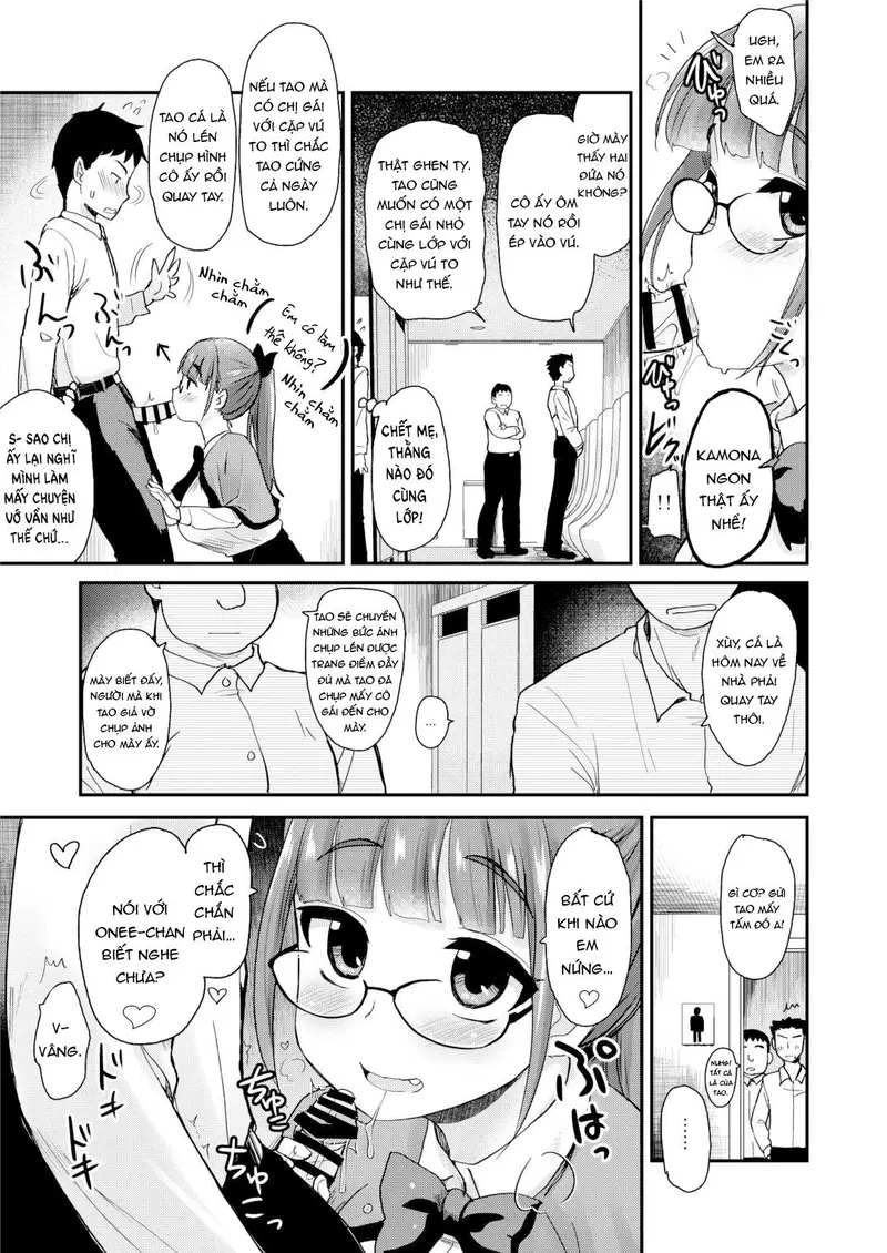 Tắm cùng mẹ và chị gái kế - Chap 01 trang 11