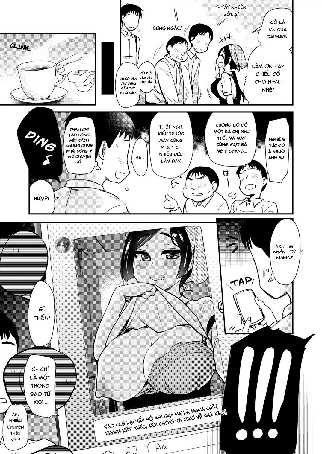 Tắm cùng mẹ và chị gái kế - Chap 03 trang 10
