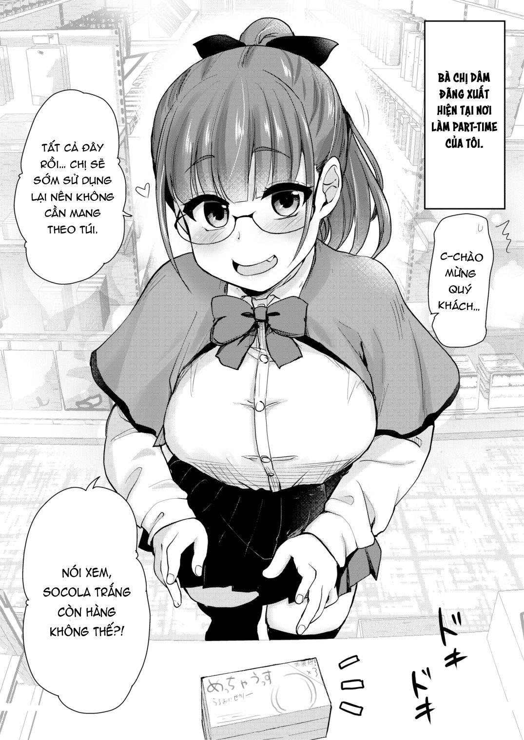 Tắm cùng mẹ và chị gái kế - Chap 03 trang 29