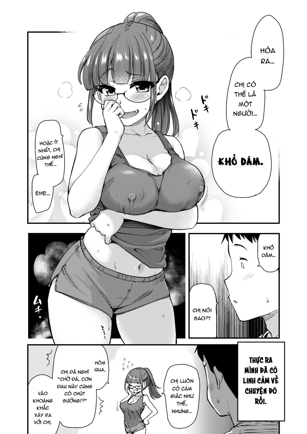 Tắm cùng mẹ và chị gái kế - Chap 04 trang 9