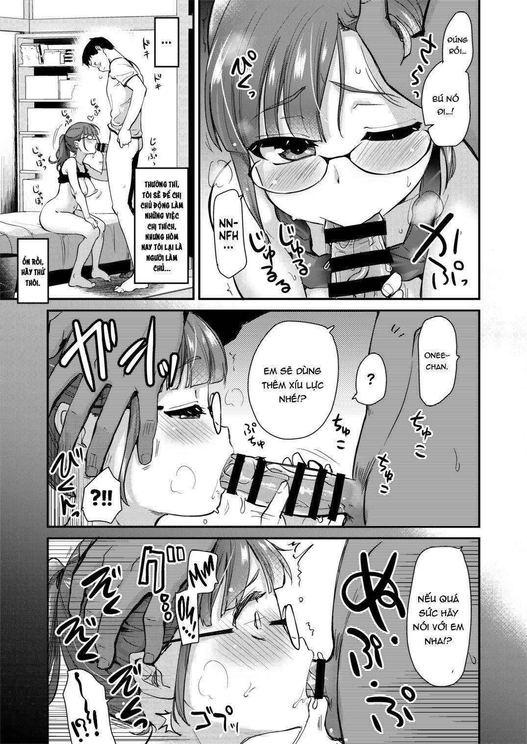 Tắm cùng mẹ và chị gái kế - Chap 04 trang 16