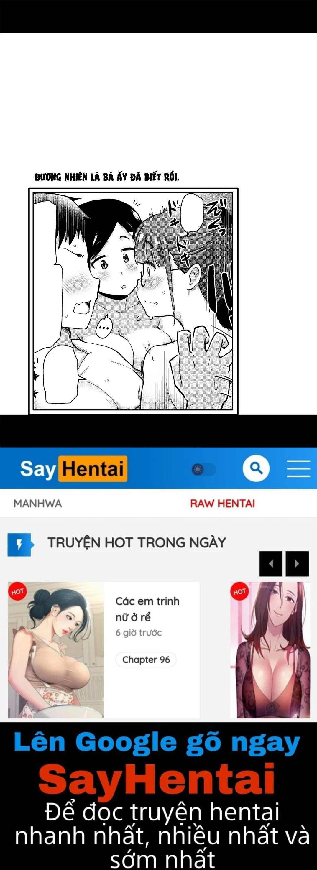 Tắm cùng mẹ và chị gái kế - Chap 04 trang 26