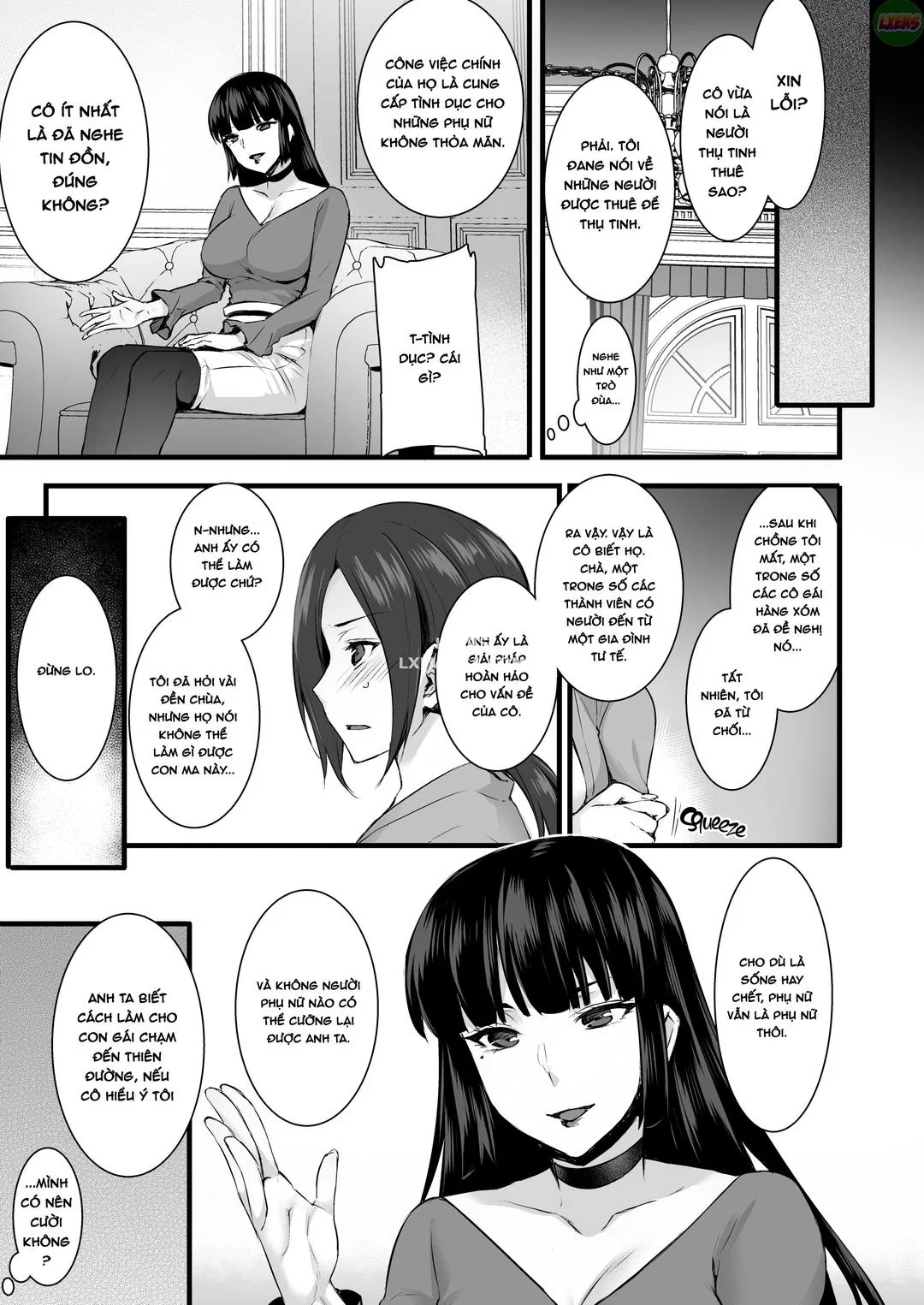 Thụ tinh thuê: Ma nữ - Oneshot trang 11