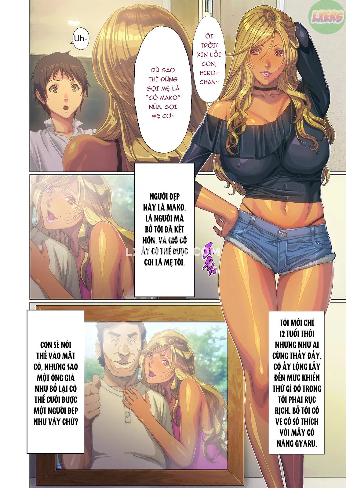 Wagaya ni Gal Mama ga Yattekita - Chapter 1 trang 6