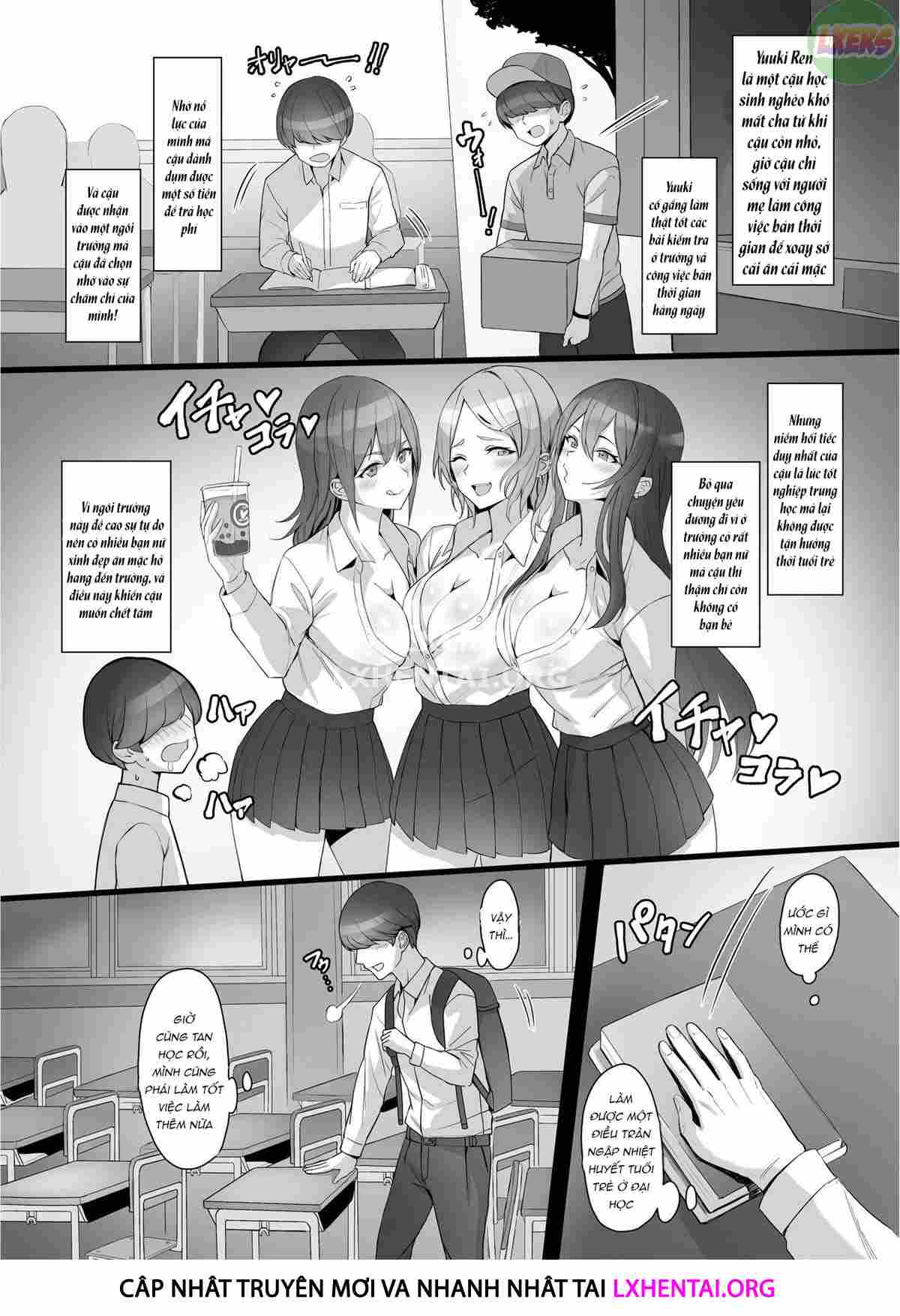 Cứu một cô nàng được cả dàn harem - Oneshot trang 4
