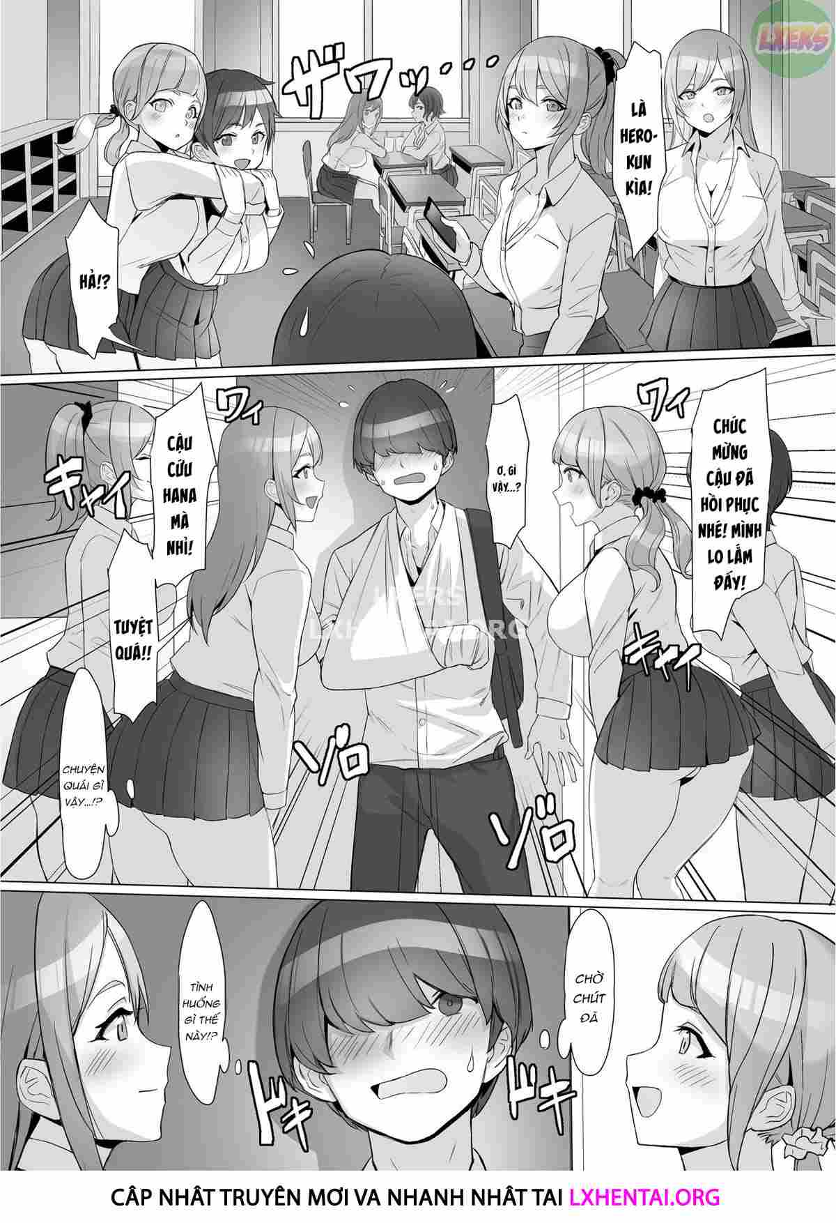 Cứu một cô nàng được cả dàn harem - Oneshot trang 8