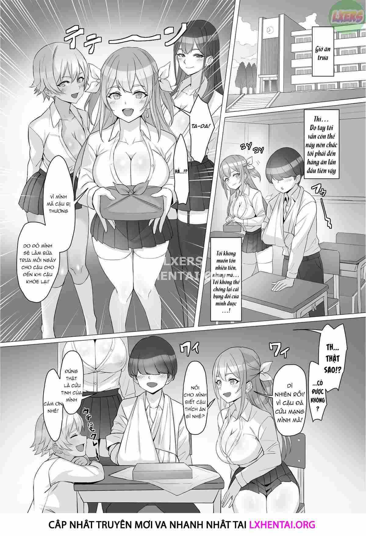 Cứu một cô nàng được cả dàn harem - Oneshot trang 10