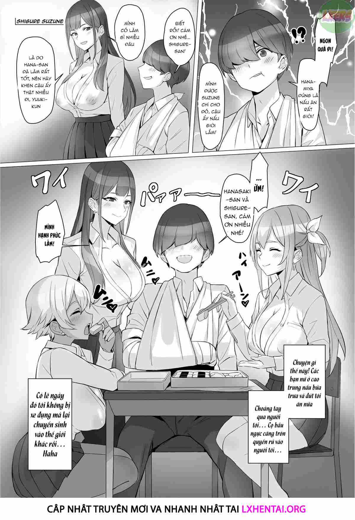 Cứu một cô nàng được cả dàn harem - Oneshot trang 12