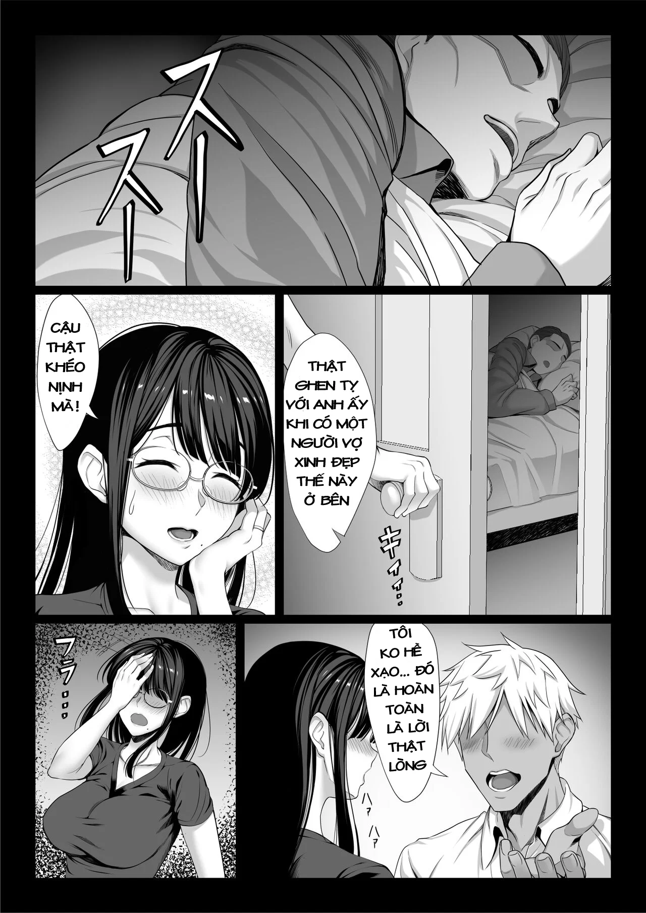 Jimi na Hitozuma ga Toshishita Chinpo de Mazo Ochi suru Hanashi - Oneshot trang 5