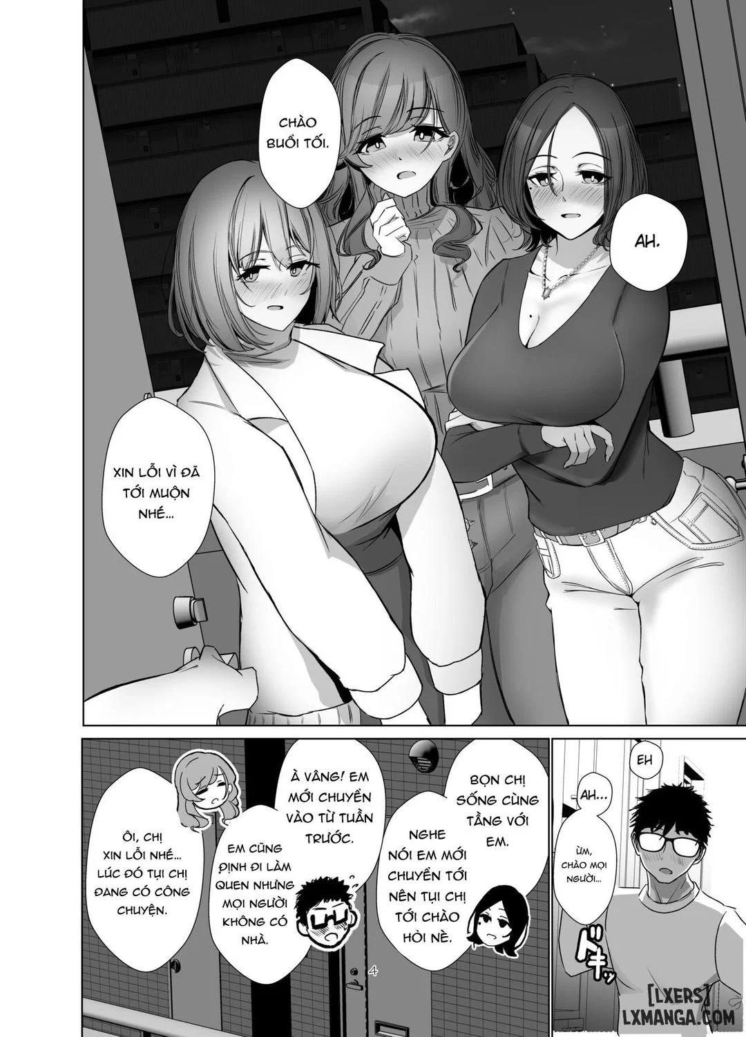 Những bà nội trợ ở chung cư khát tình - Oneshot trang 3